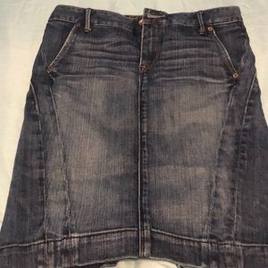 Express Denim Skirt